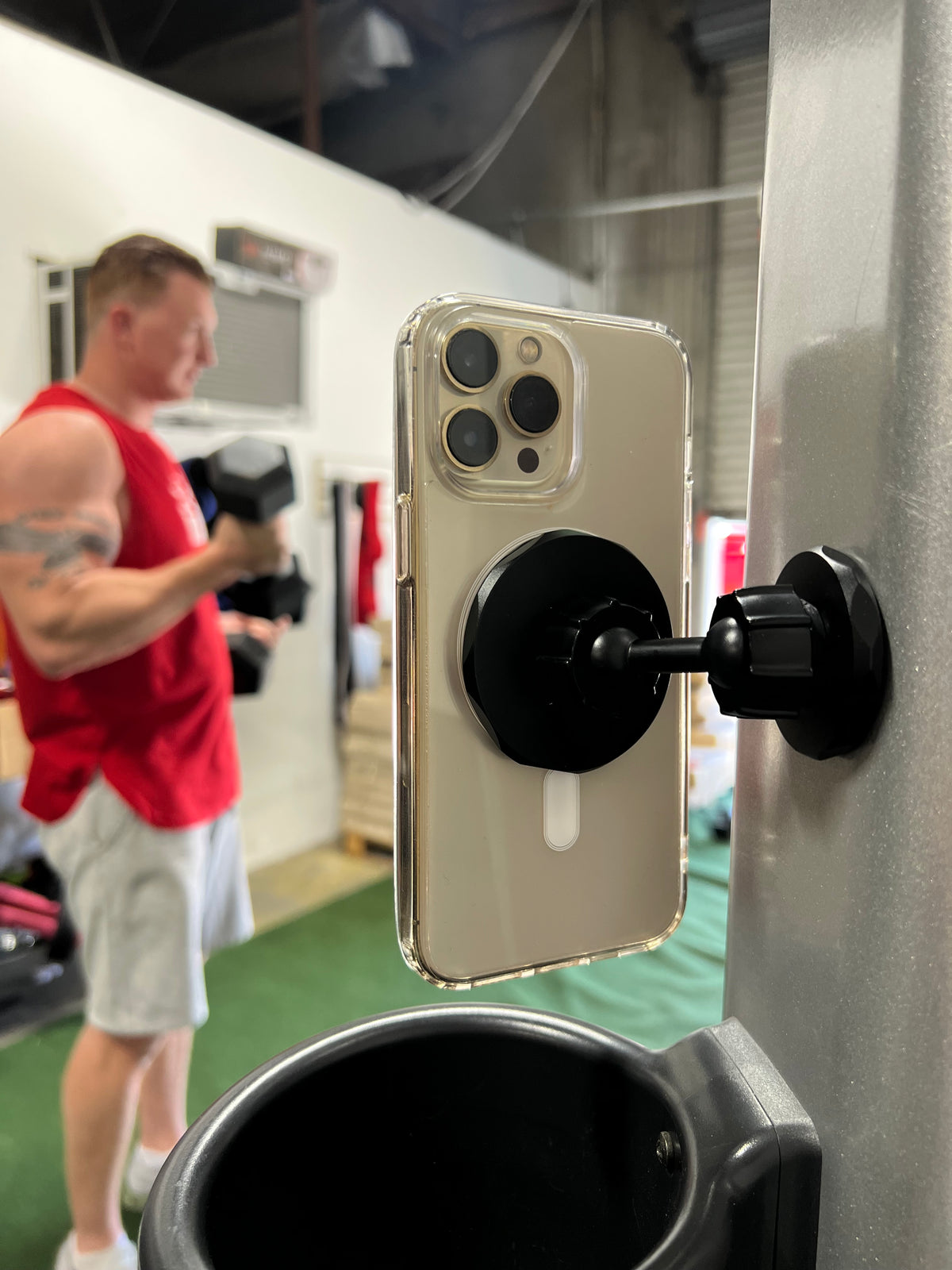 New Gym Buddy 3.0 Magnetic Adjustable Cell Phone Holder